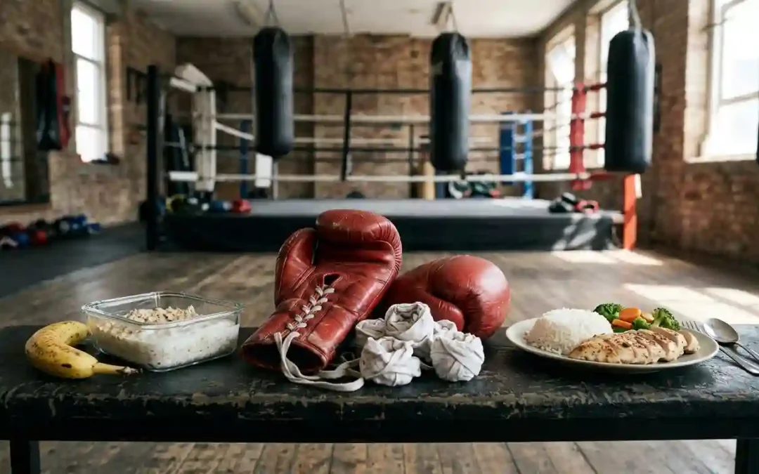 Qué comer antes y después de entrenar boxeo