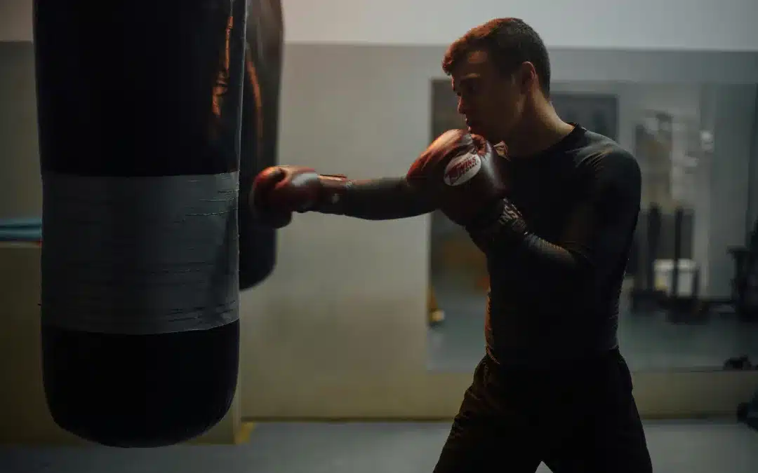 Entrena con el saco de boxeo