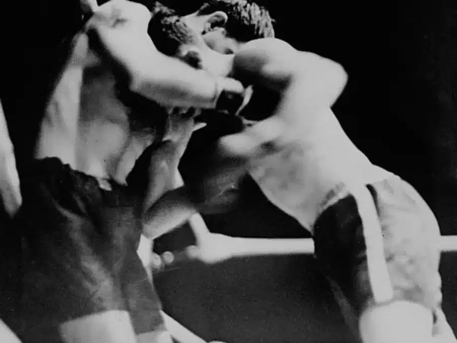 Clinch en el boxeo